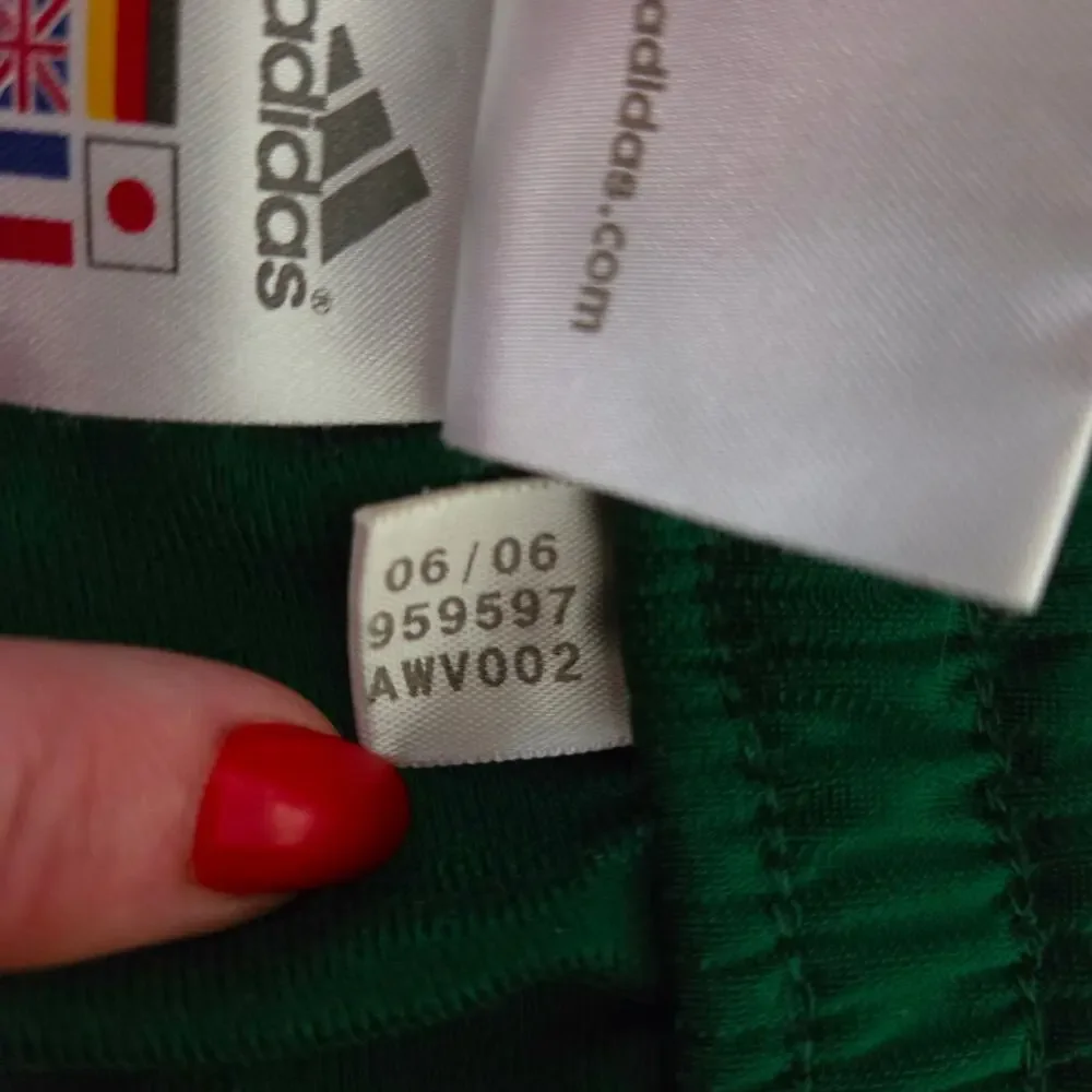 Vintage Adidas Ankle Zip 3 Stripe Soft Track Pants Pockets 2006 Classic MEDIUM